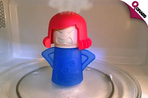 From QR39, Clean & Deodorize Your Microwave with an 'Angry Mama' Steam Cleaner! (Up to QR130 Value)